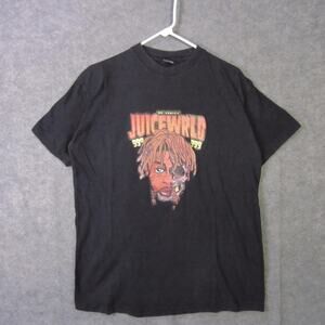 Juice WRLD Shirt Mens XL Black No Vanity 999 Graphic Rap Tee Hip Hop Music